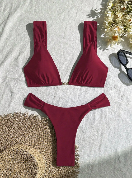 Bikini Sets for Women Sexy Two Piece Bathing Suit Triangle Women's Swimsuits